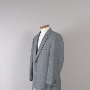 Statements Men's Sports Jacket White/Black 42R